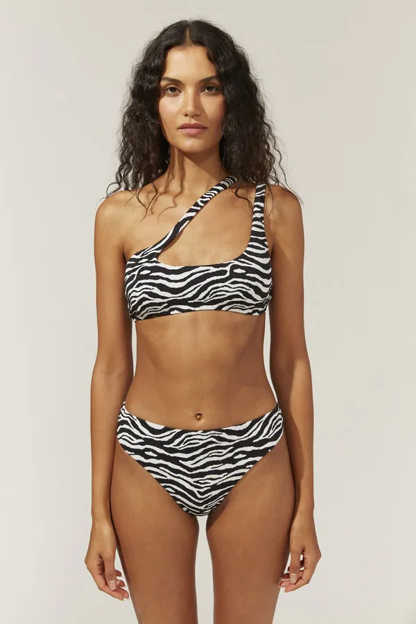 The Brody Bikini - Zebra Jacquard