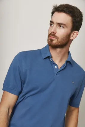 The Cotton Polo Azul Tabarca