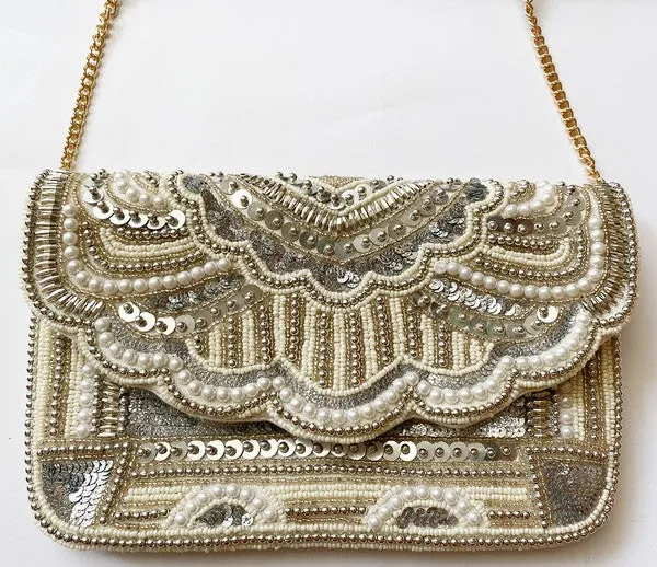 The Gatsby Beaded Clutch