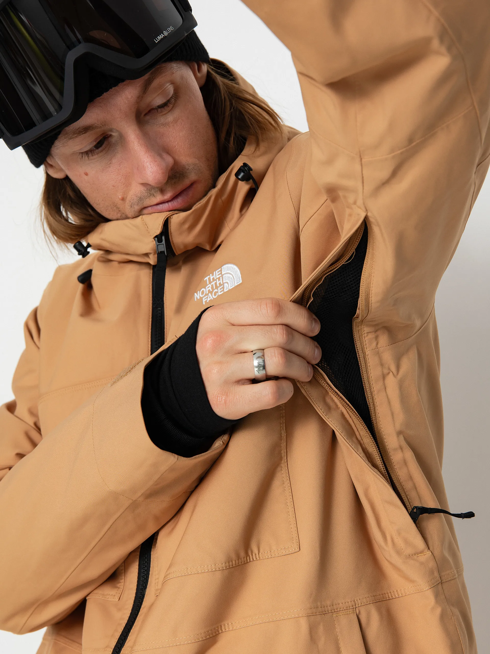 The North Face Fourbarrel Triclimate Snowboard jacket (almond butter/tnf black)