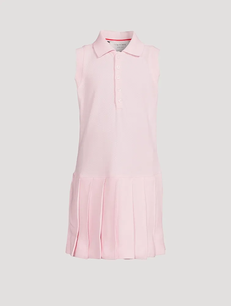 THOM BROWNE Sleeveless Polo Dress