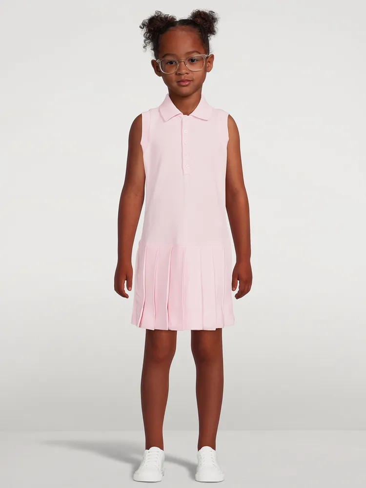 THOM BROWNE Sleeveless Polo Dress