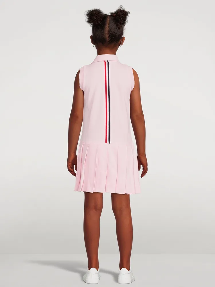 THOM BROWNE Sleeveless Polo Dress