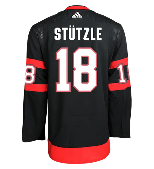 Tim Stutzle Ottawa Senators Adidas Authentic Home 2020 NHL Hockey Jersey     