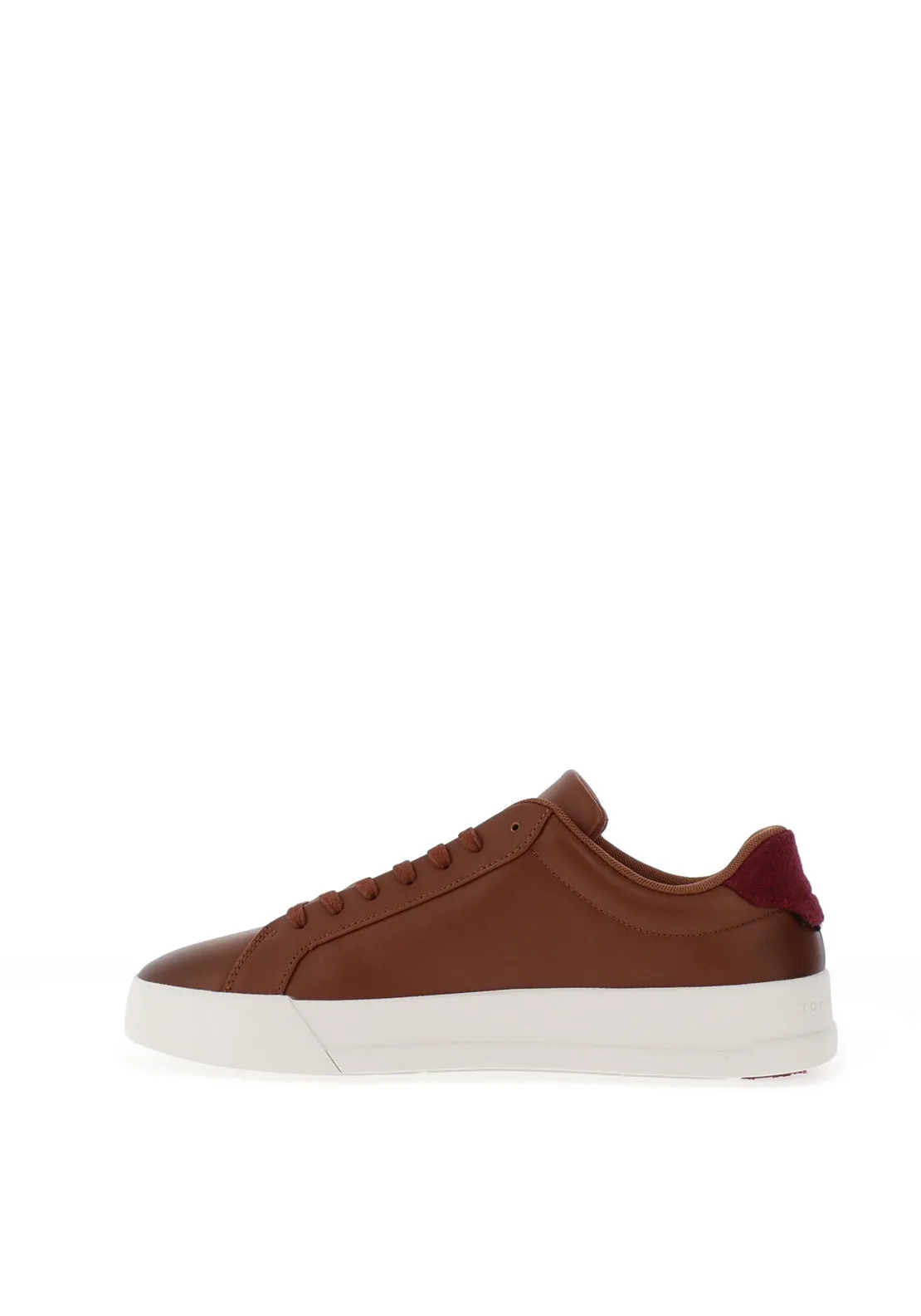 Tommy Hilfiger Court Leather Trainers, Tan