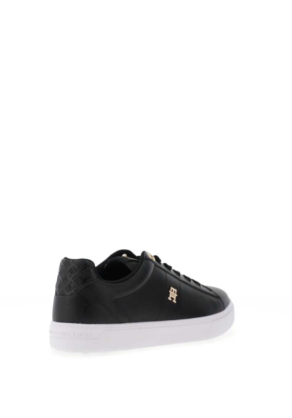 Tommy Hilfiger Elevated Essent Monogram Trainers, Black