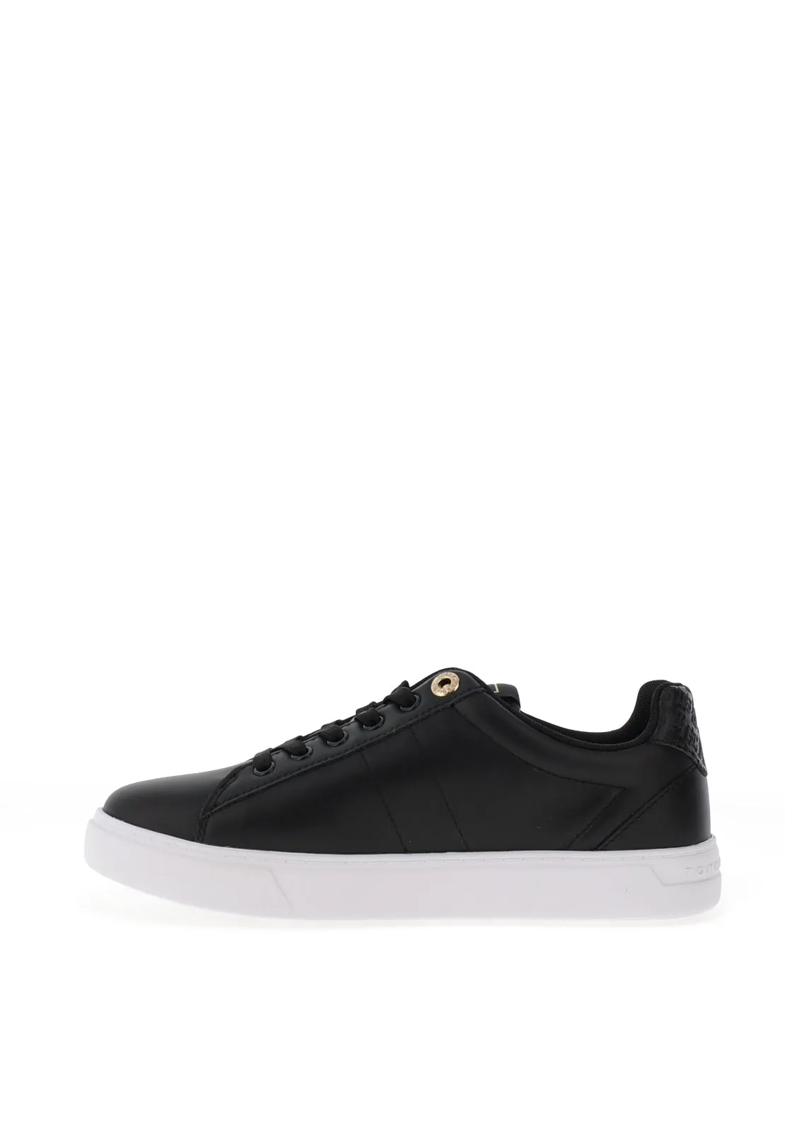 Tommy Hilfiger Elevated Essent Monogram Trainers, Black