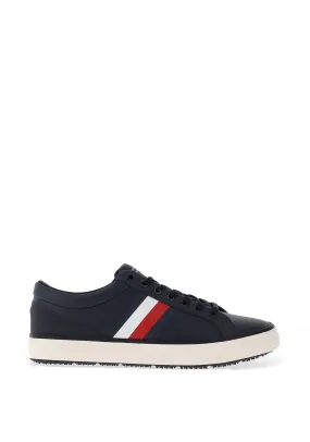 Tommy Hilfiger Signature Tape Fine Cleat Trainers, Navy