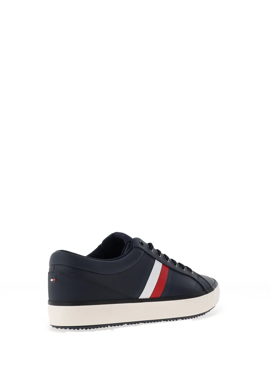 Tommy Hilfiger Signature Tape Fine Cleat Trainers, Navy