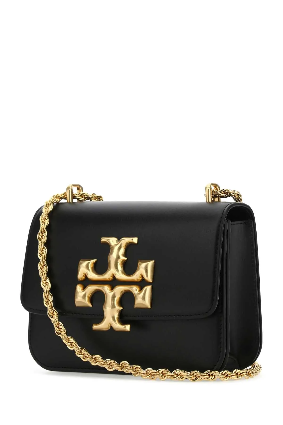 Tory Burch Black Leather Small Eleanor Shoulder Bag