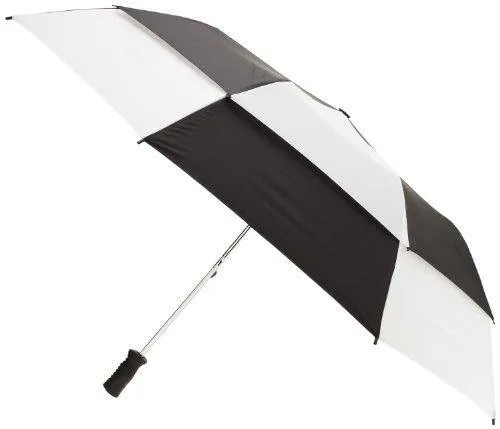 Totes Port Golf Sized Vented Canopy Automatic Compact Umbrella