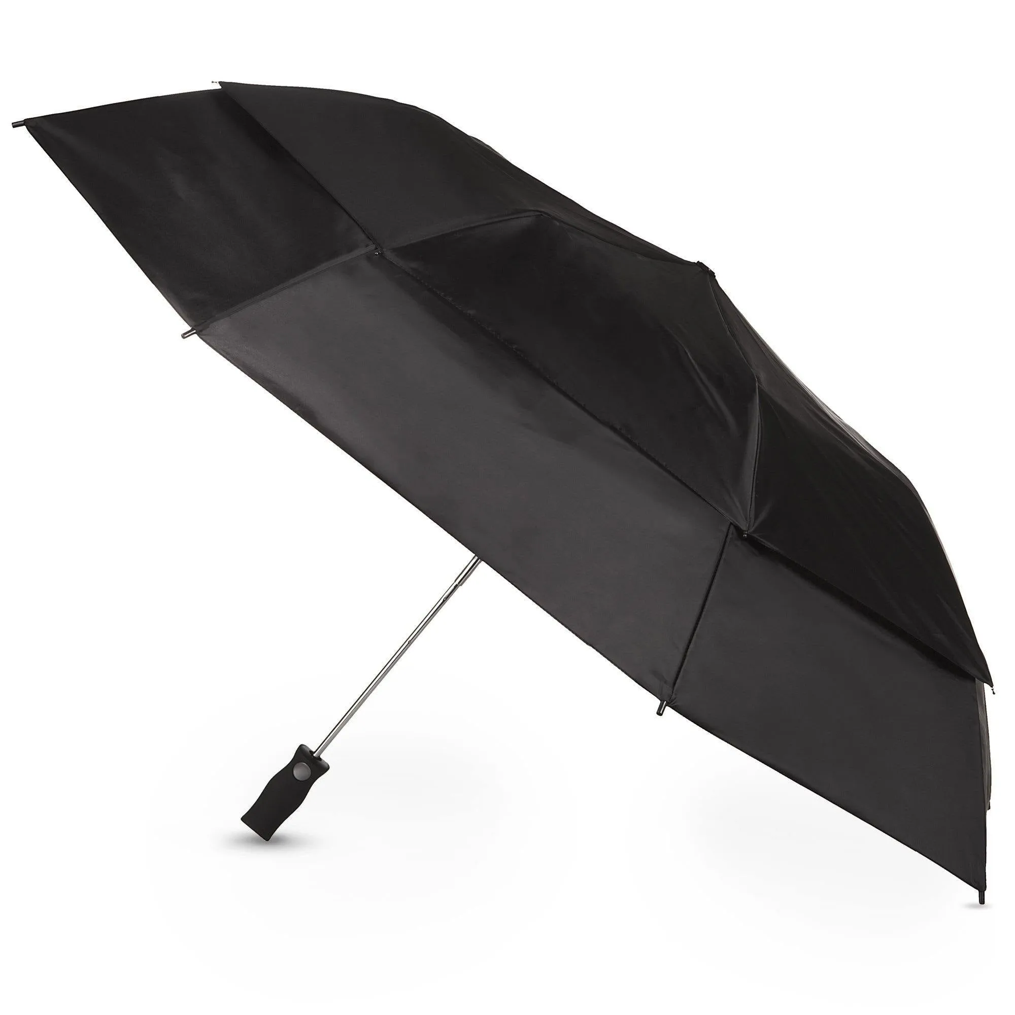 Totes Port Golf Sized Vented Canopy Automatic Compact Umbrella