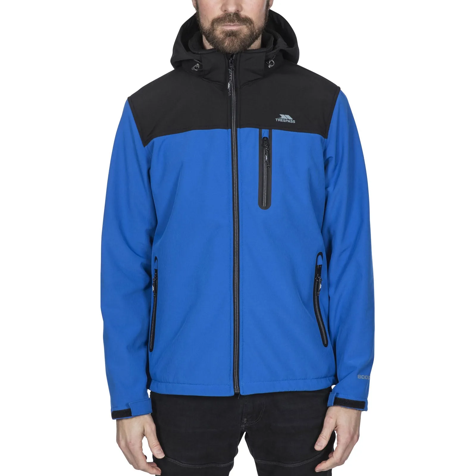 Trespass Mens Hebron II Softshell Jacket - Blue