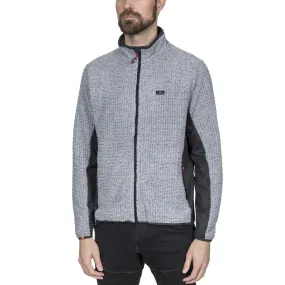 Trespass Mens Templetonpeck Full Zip Fleece Jacket - Grey