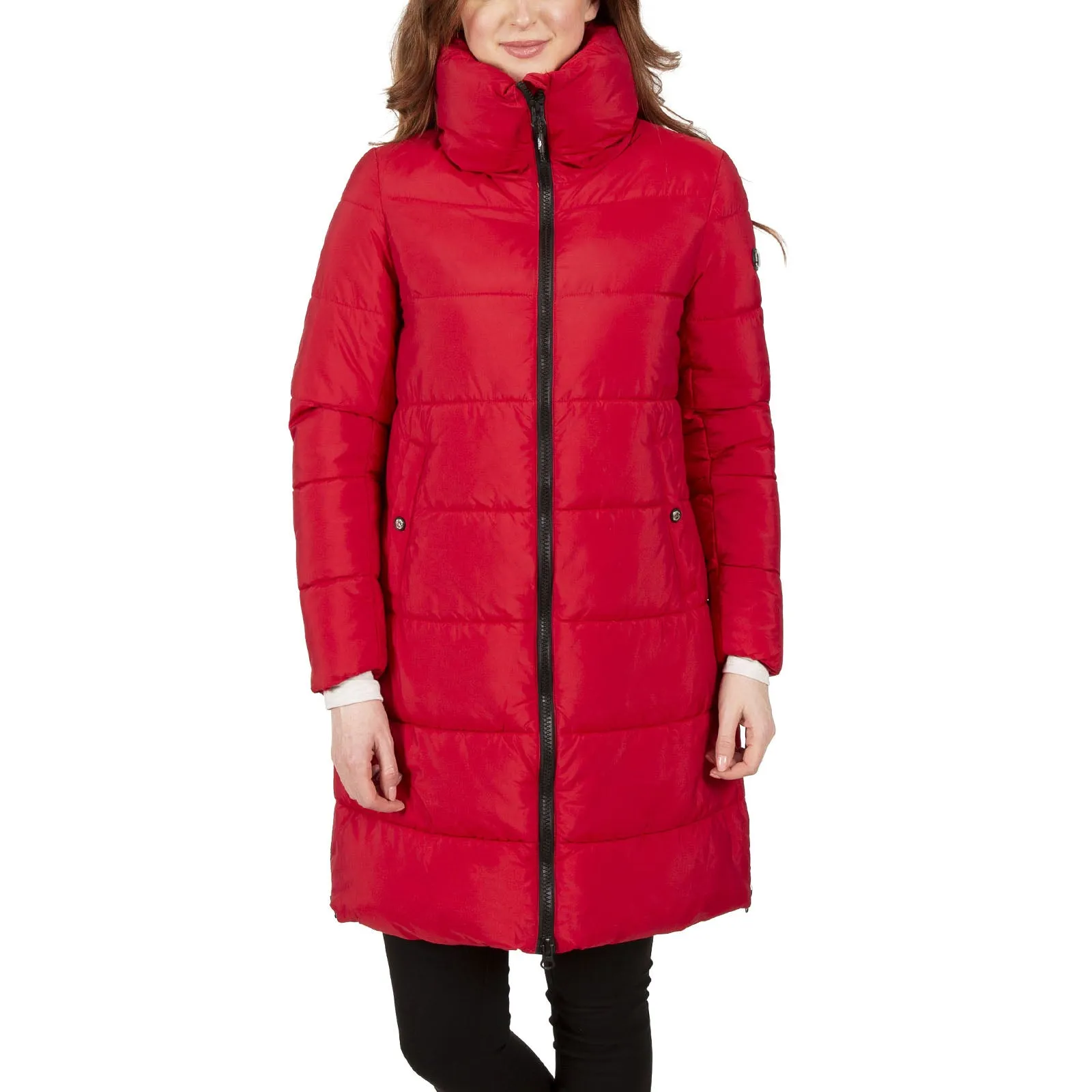 Trespass Womens Faith Long Deep Collar Jacket