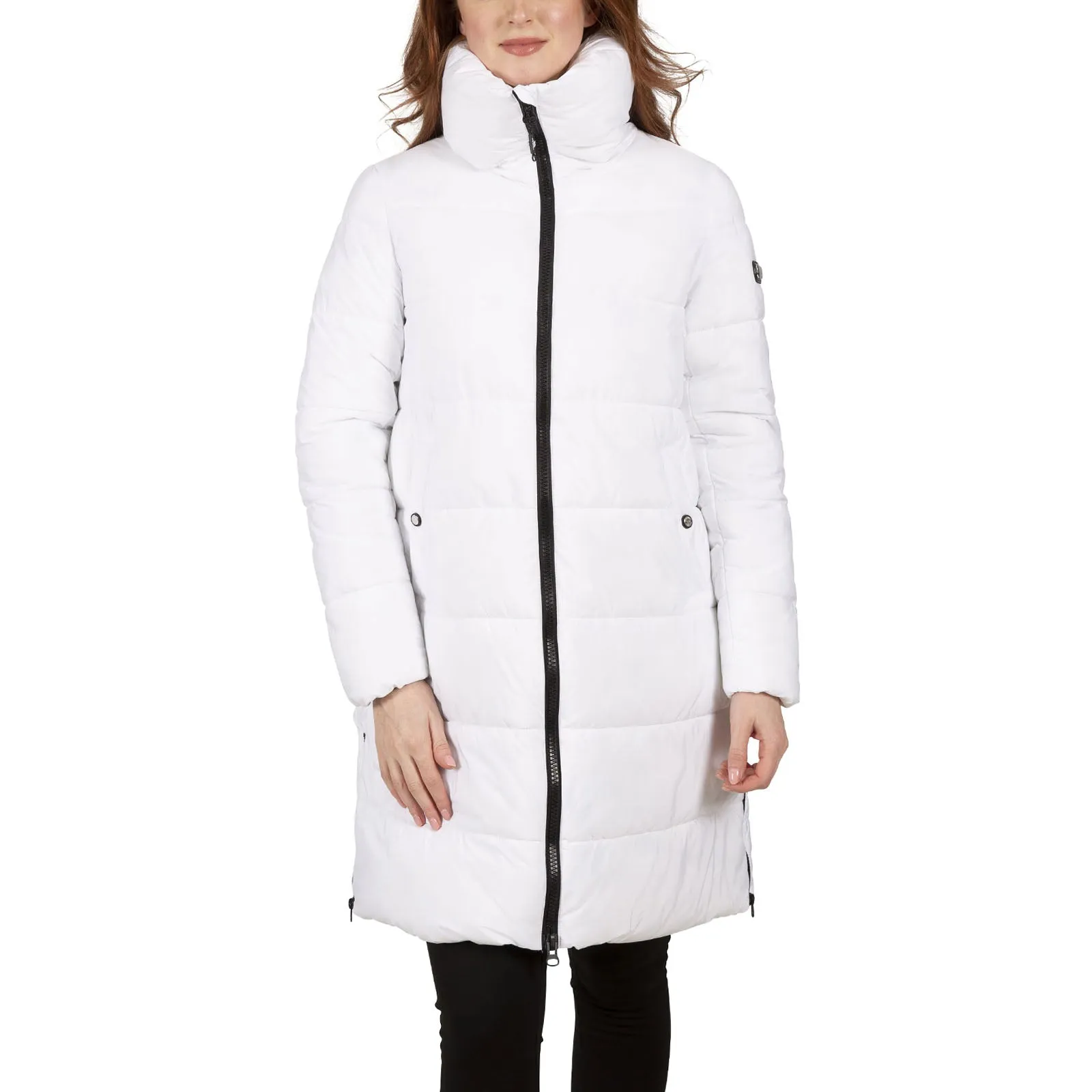 Trespass Womens Faith Long Deep Collar Jacket