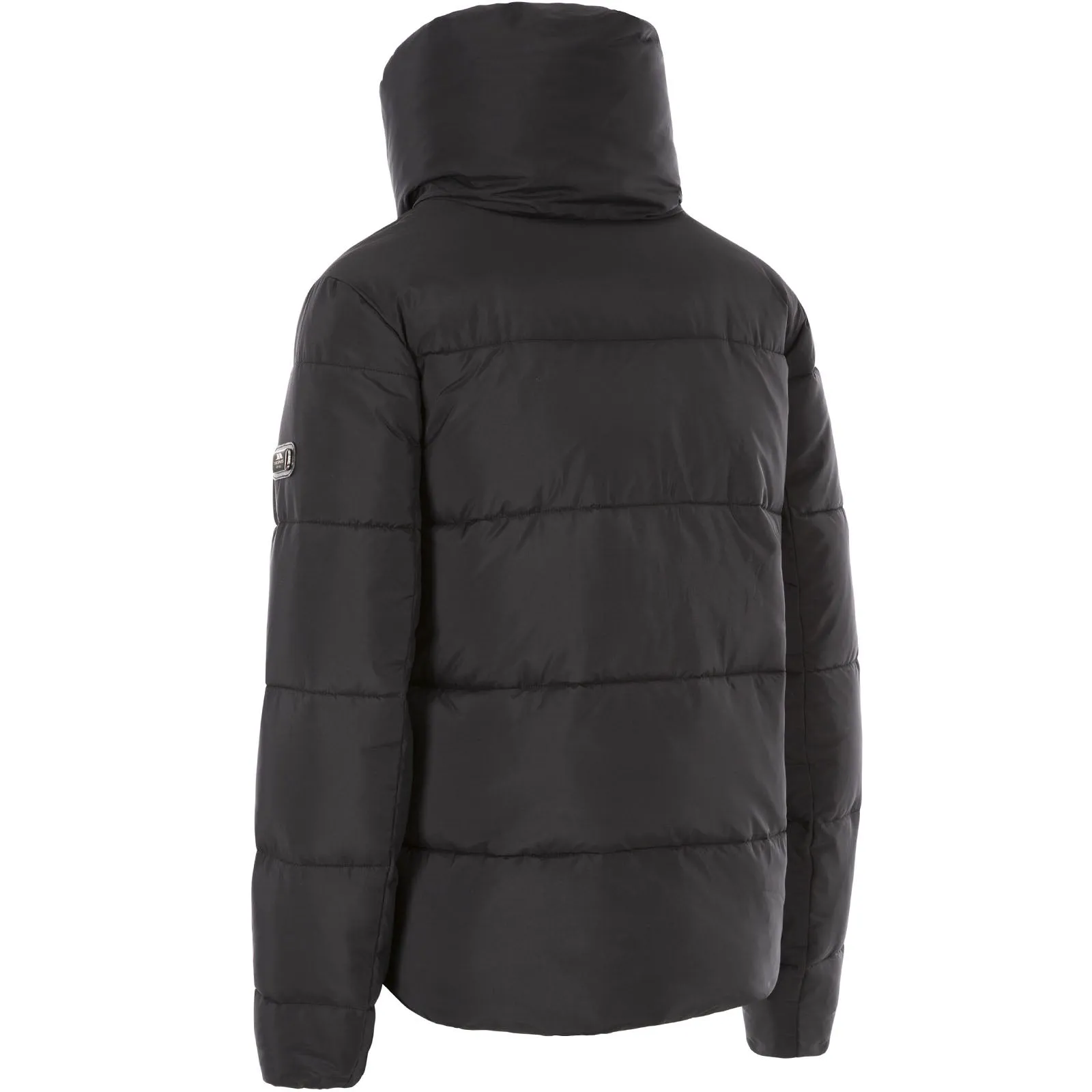 Trespass Womens Paloma Deep Collar Jacket - Black