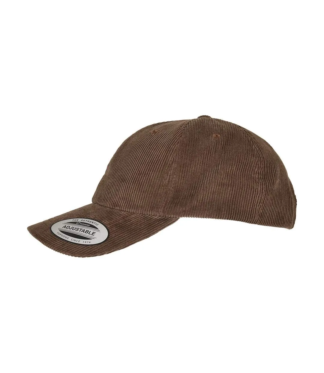 Unisex adult flexfit baseball cap toffee Yupoong