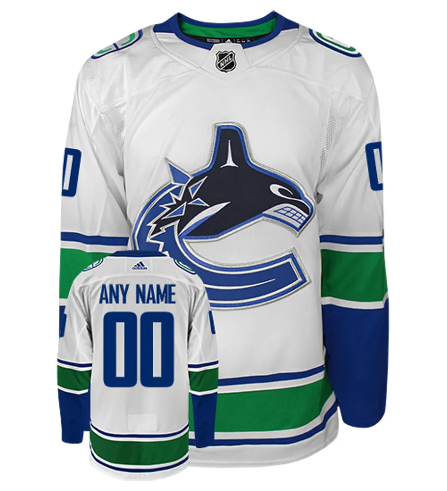 Vancouver Canucks Adidas Authentic 2019 Away NHL Hockey Jersey     