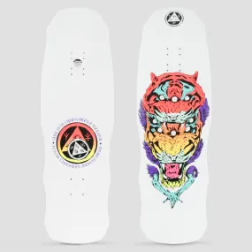 Welcome 9.75 Triger on Dark Lord Skateboard Deck White Dip