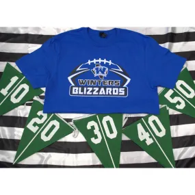 Winters Blizzards - Football T-Shirt