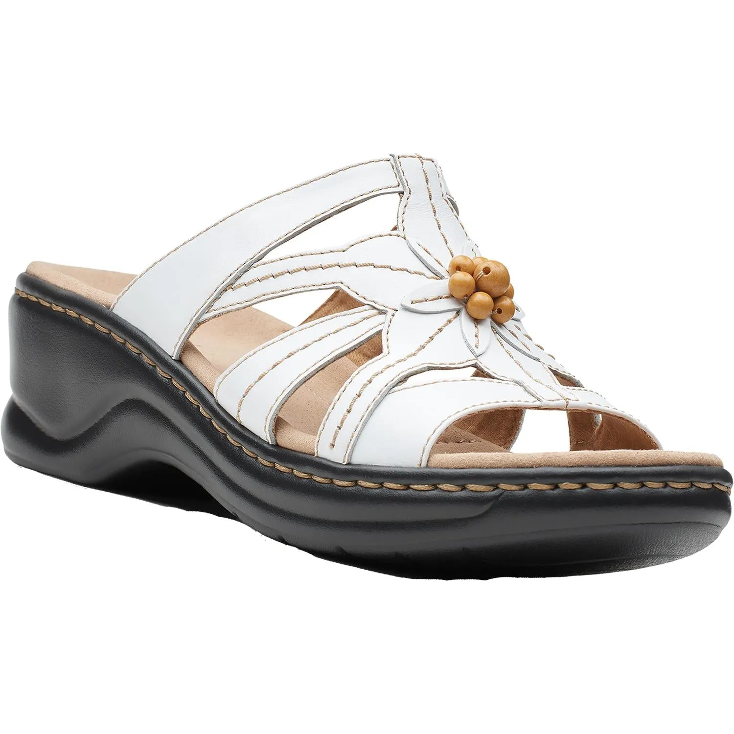 Women's Clarks Lexi Myrtle 2 White Leather