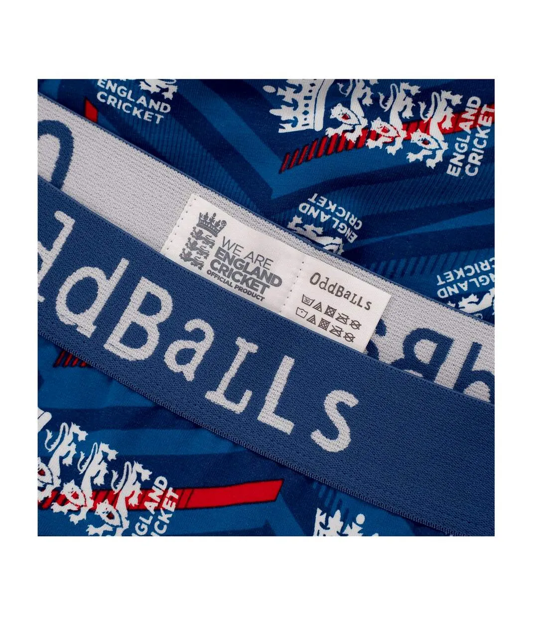 Womens/ladies odi inspired england cricket briefs blue/white OddBalls