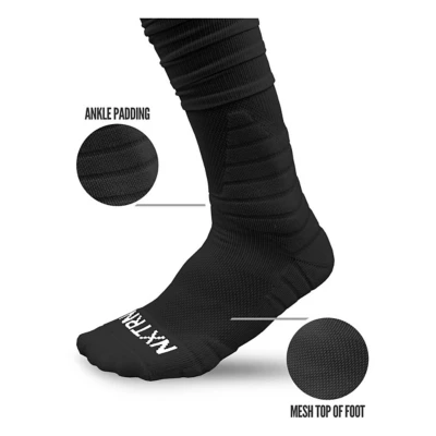 Youth NXTRND XTD Scrunch Crew Football Socks