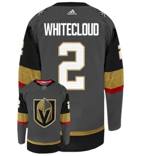 Zach Whitecloud Vegas Golden Knights Adidas Authentic Home NHL Hockey Jersey     